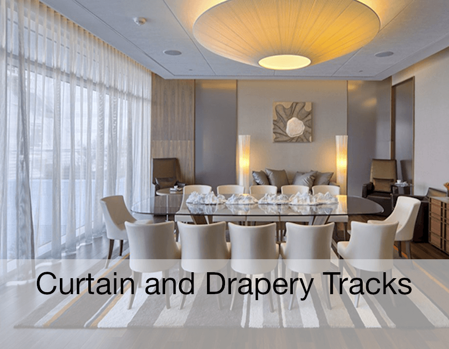 Drapery and Curtain Tracks
